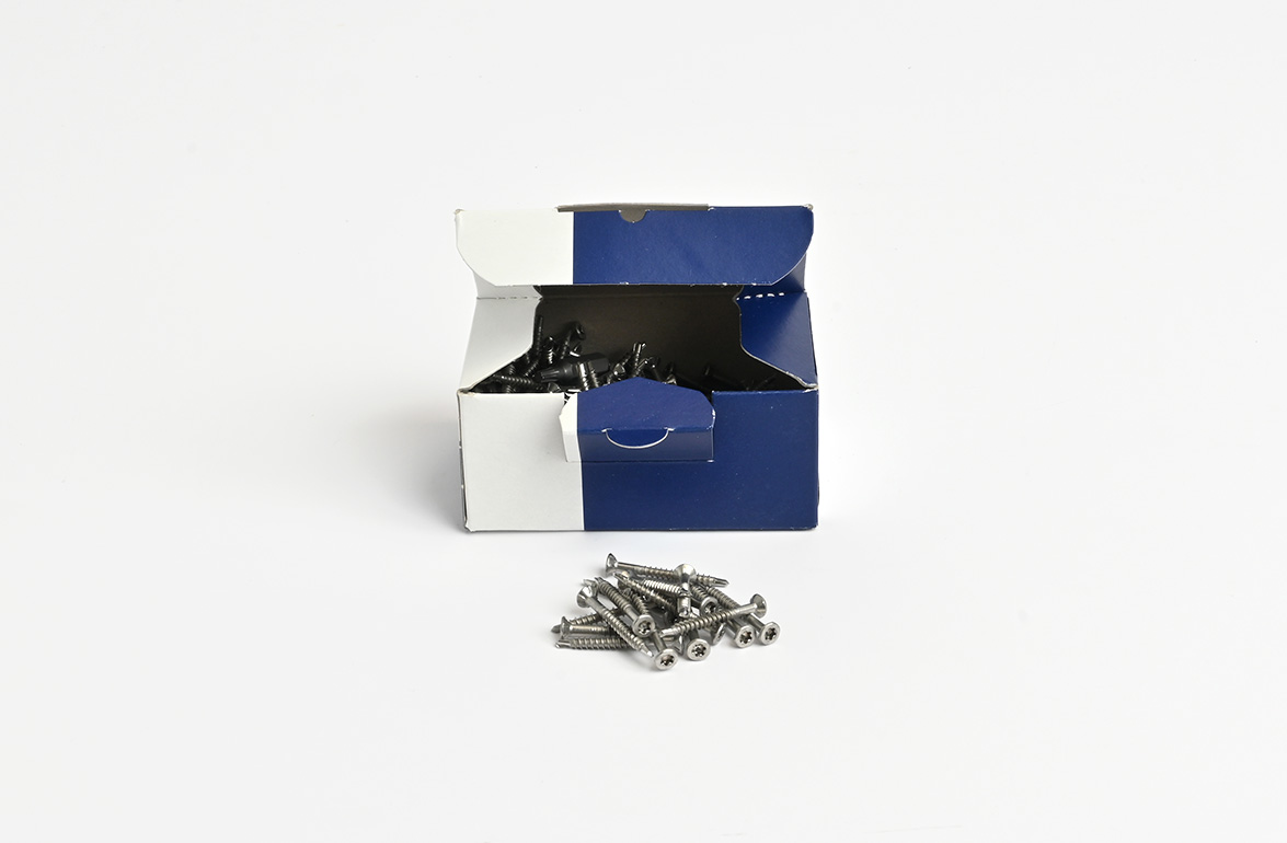 Forestlines® Facadeskrue A2 rustfri, inkl. bits